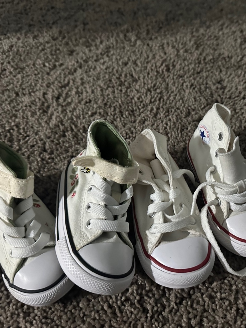 Toddler girl Converse size 6